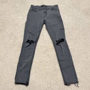 Joe's Jeans Adie‎ Flawless The Vixen Ankle Gray Skinny Jeans $189 Size W27
